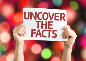 Uncover the Facts card with colorful background